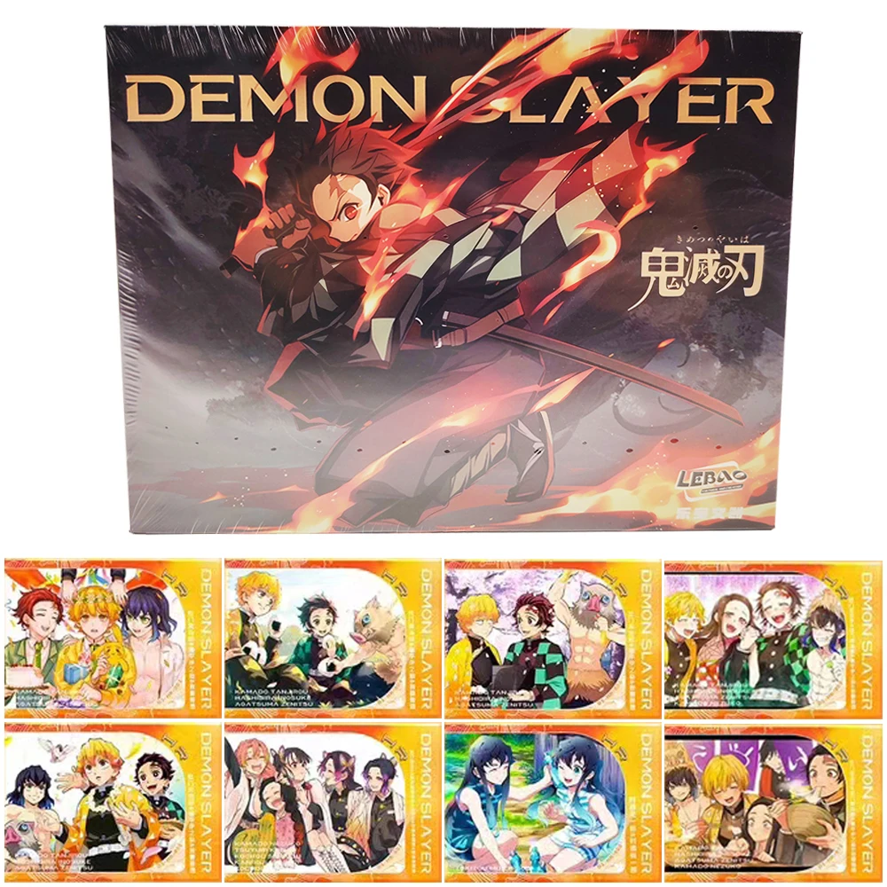 

Коллекционные карты «Убийца демонов», детские изысканные и забавные карточки-пазлы, периферийные устройства японского аниме, креативные игрушки, подарки