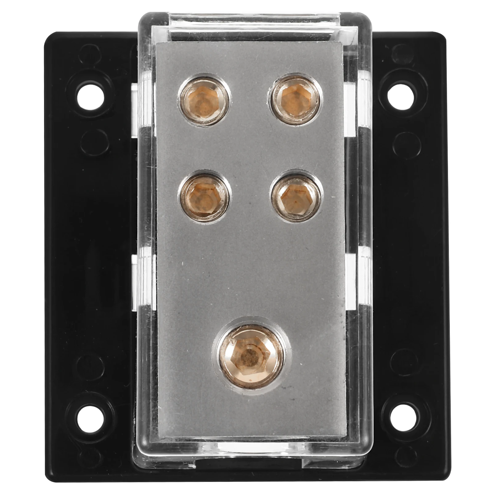 

Car Audio Modification 4 Gauge Out Power Distribution Block Ground Distributor Box Splitter Negative Pole Fuse Holder Cable