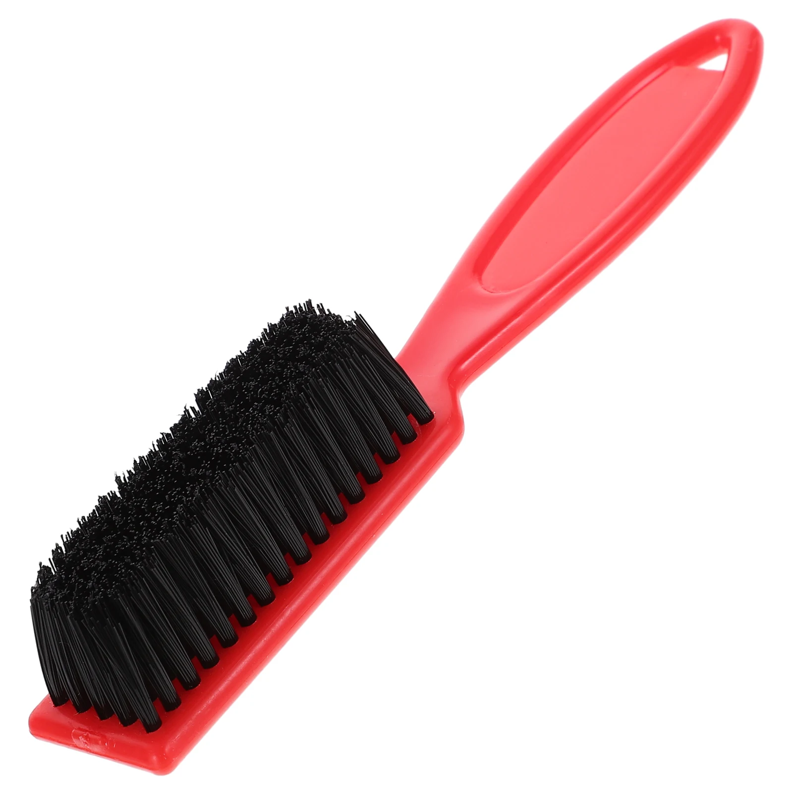

Retro Beard Brush Electroplated Red H Broken Hair Salon Cleaning Tool for Men Grooming Bristle Barber Use