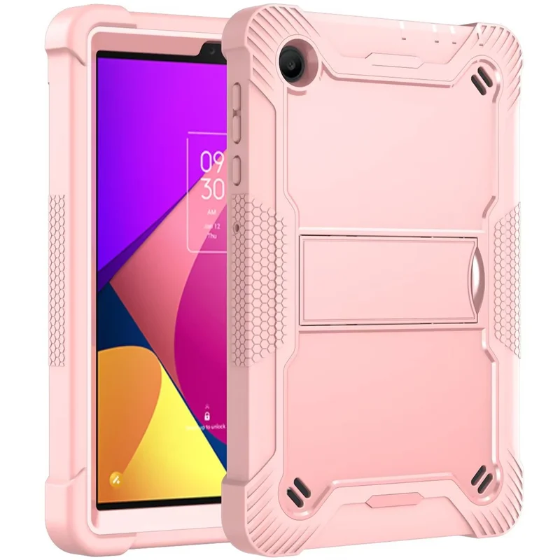 For TCL Tab 8 LE 2023 9137W Tab 8 8.0 inch 9032 9132G 9132X Tablet Shockproof Case Heavy Duty Kids Silicone PC Stand Armor Cover