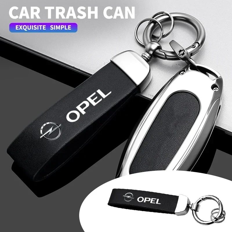 

Металлический кожаный брелок для ключей от автомобиля с логотипом на заказ для Opel Astra, Insignia, Mokka, Zafira, Corsa, Vectra, Antara, Meriva