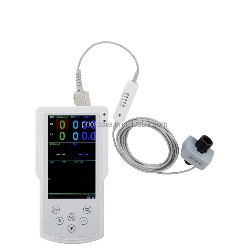 Handheld MG1000 Veterinary Gas Analyzer for Medical Sensor Applications for Anesthesia & Veterinary Monitoring Devices