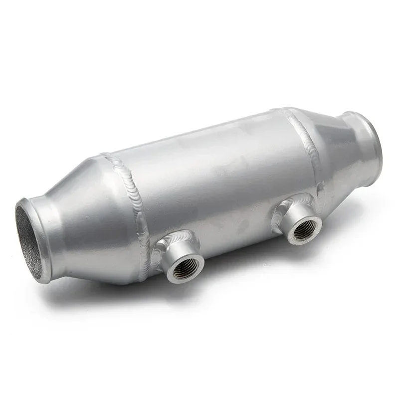 Universal Racing Aluminum Water-Cooled Intercooler - 220x75x90mm Core with 63mm Inlet & Outlet for Turbo