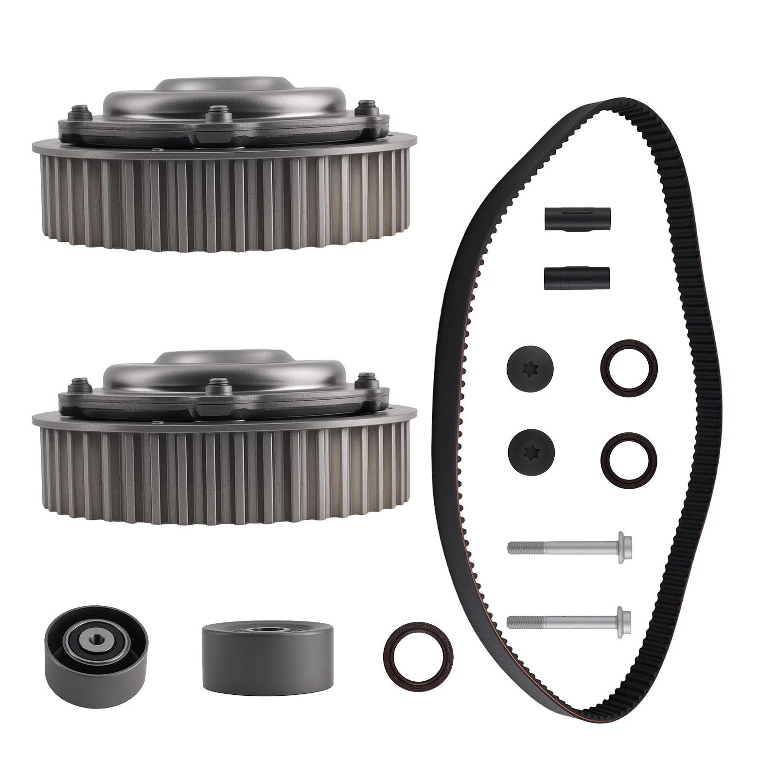 Kit tenditore cinghia per Chevrolet Aveo Aveo5 1.6L 2010-2011 con cinghia di distribuzione