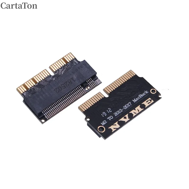 Macbook SSD 어댑터 M.2 NVMe PCI-E M2 SSD 컨버터 카드 Apple Macbook Air Pro 2013-2017 A1466 A1502용