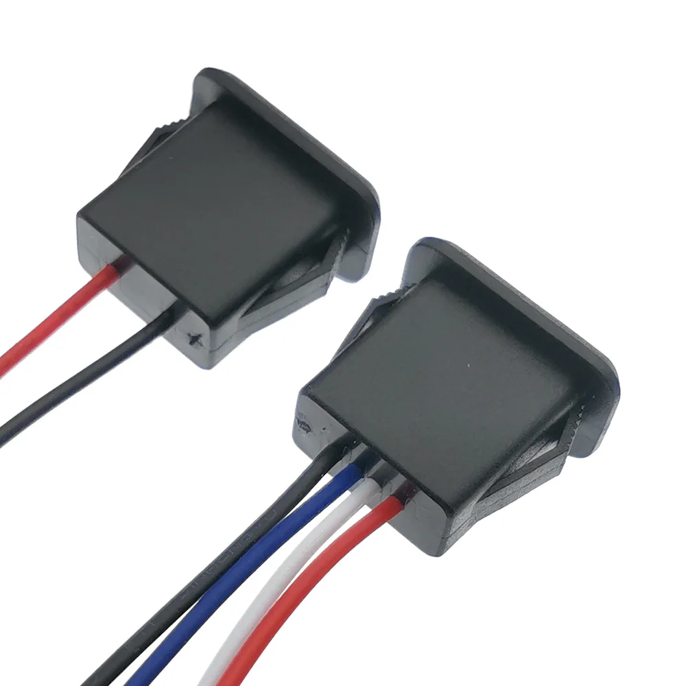 1/2/5 個 2Pin 4Pin USB 2.0 メス電源ジャック 2P 4P USB2.0 充電ポートコネクタデータインターフェイスケーブル USB 充電器ソケット