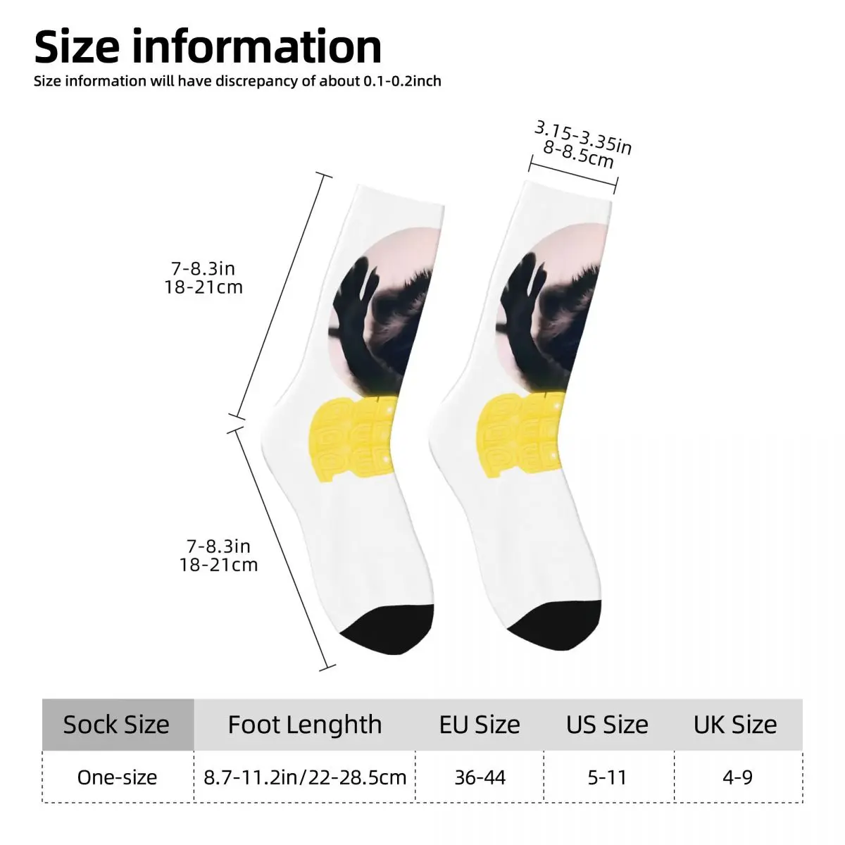 Pedro Raccoon Socks Winter Stockings Elegant Women Men Quality Socks Design Skateboard Anti Sweat Socks