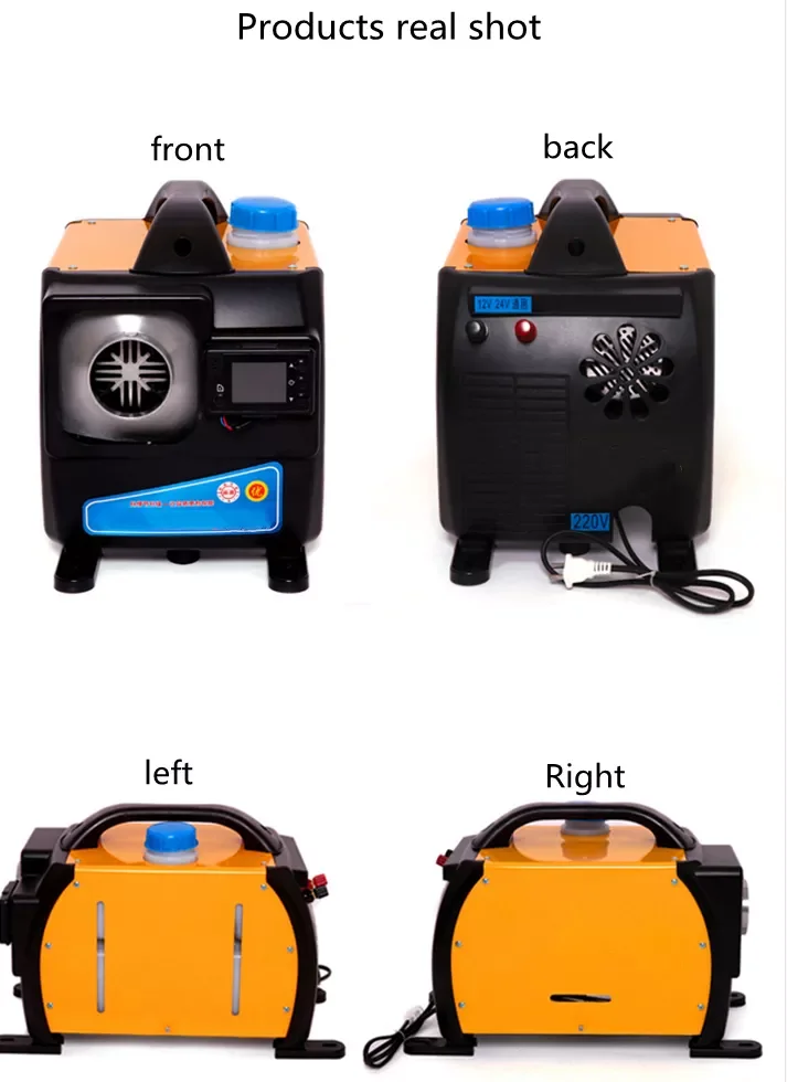 2025 سخان هواء ديزل عالي التحمل 2KW/5KW - سخان ركن 12 فولت/24 فولت/220 فولت للسيارة والشاحنة والمركبات الترفيهية والشاحنة