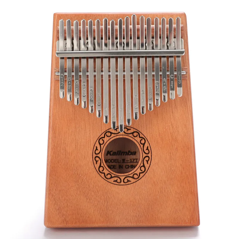 Custom Wholesale 17 Key 21 Key Kalimba Thumb Piano Portable Finger Piano Musical Instrument for Beginners Kids Adults
