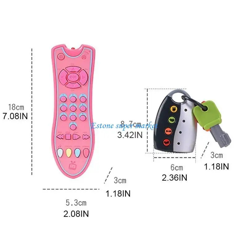 090B nuit pour jouet réaliste télécommande Portable langue apprentissage jeu à maison pour bébé créatif cadeau avec fo