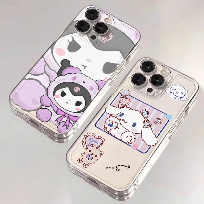 Funda de teléfono suave transparente para Honor 90 Lite X8b X9b Y9 Prime 2019 X9a X7b Sanrio Melody Cinnamoroll