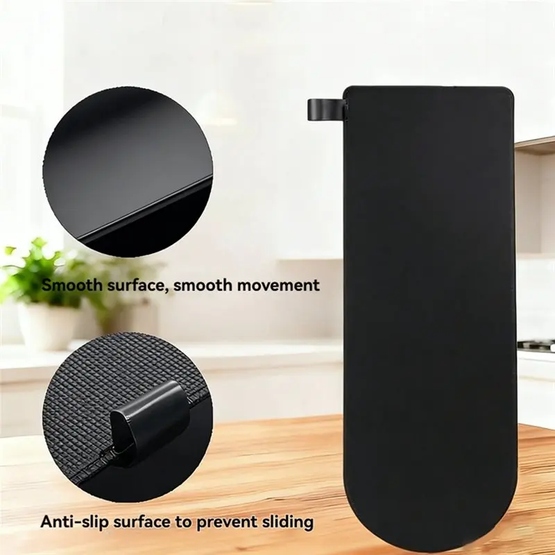 BAAO-Sliding Pad +Cord Winder For Ninja FS301 FS300 Slushie Machine Quickly Slide Frozen Drink Machine On Table