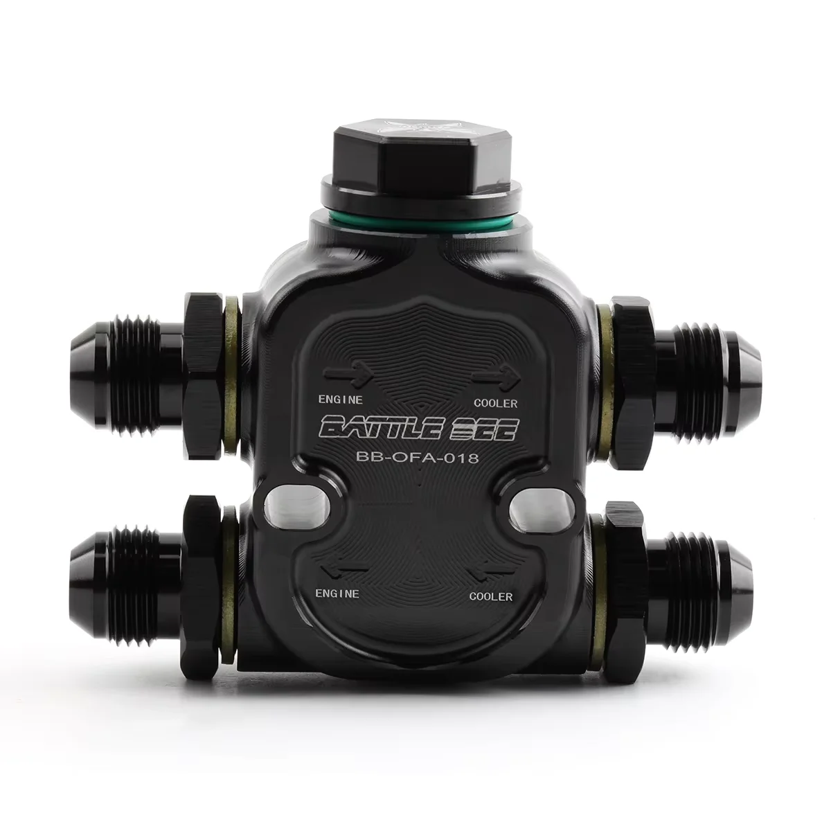 

Thermostat Adapter 83C 92C Oil Cooler Thermostat for Engine Transmission Automotive Part Accessory BATTLEBEE BB-OFA-018