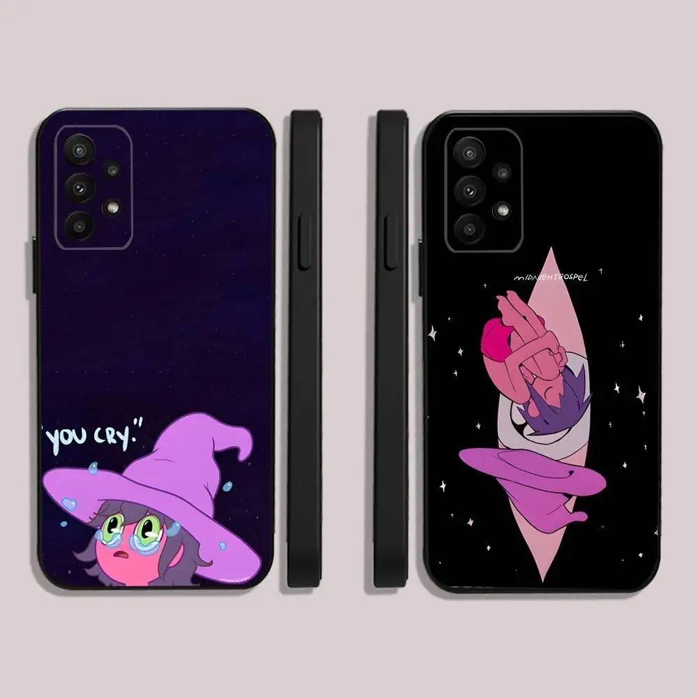 

The Midnight Gospel Phone Case For Samsung S25,23,22,30,24,10,9,Ultra,Plus,Lite,FE,5G Black Soft Case