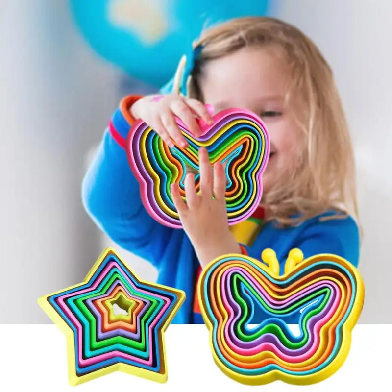 

Adults Magic Star Fidget Stress Relief Sensory Toys For Anxiety Autism Children Juguetes Spiral Illusion toy Party Games