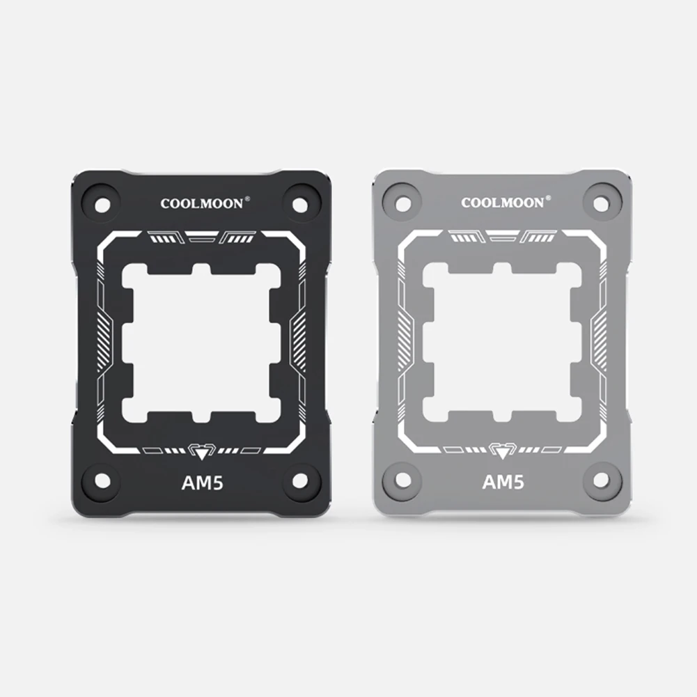 COOLMOON CPU Bending Correction Fixing Buckle CNC Aluminum Alloy AM5 CPU Correction Frame Replacement for AMD AM5 RYZEN 7000