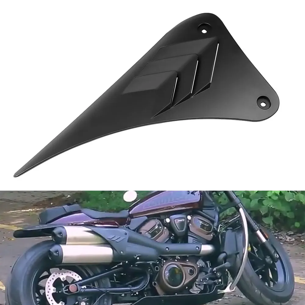 For Harley Sportster S Exhaust Pipe Protection Cover Anti-Scalding Cover Retro Heat Insulation Modified Motorcycle Accessories