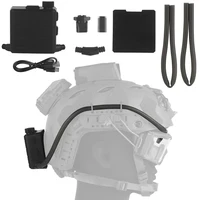 2025 nuevas gafas tácticas desempañador gafas de tiro de caza al aire libre unidad antiniebla Kit de ventilador de desempañamiento de velocidad del viento ajustable