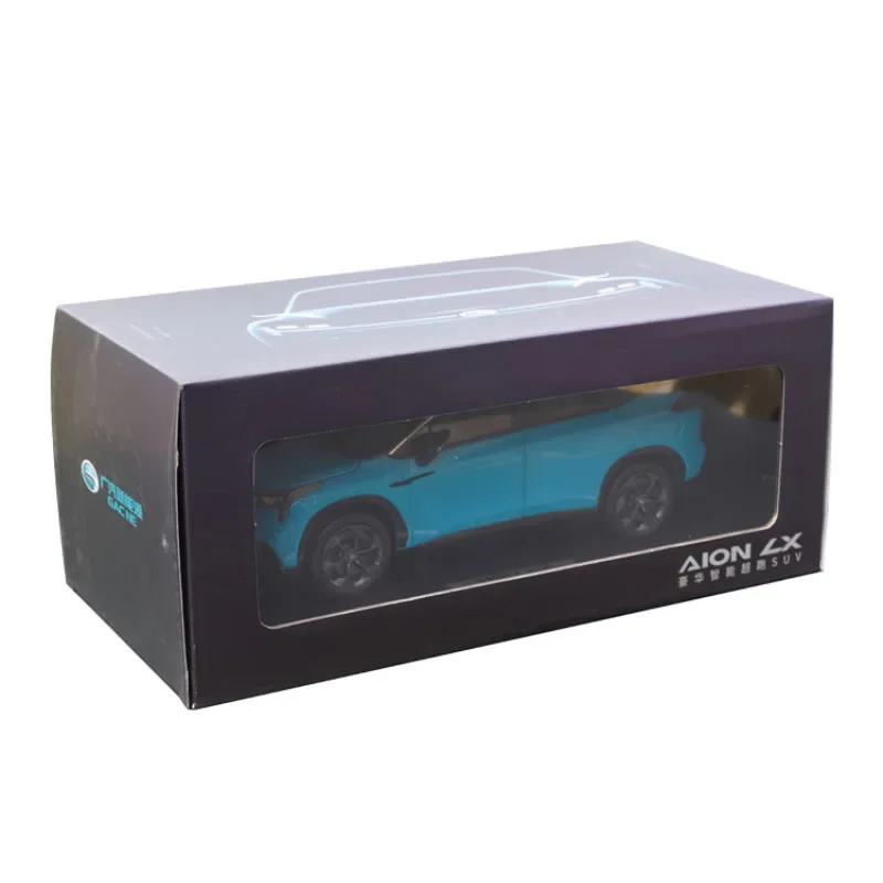 Modèle de voiture en alliage moulé sous pression, jouet de collection, véhicule en métal, simulation SUV, échelle 1:18, AION LX, A12