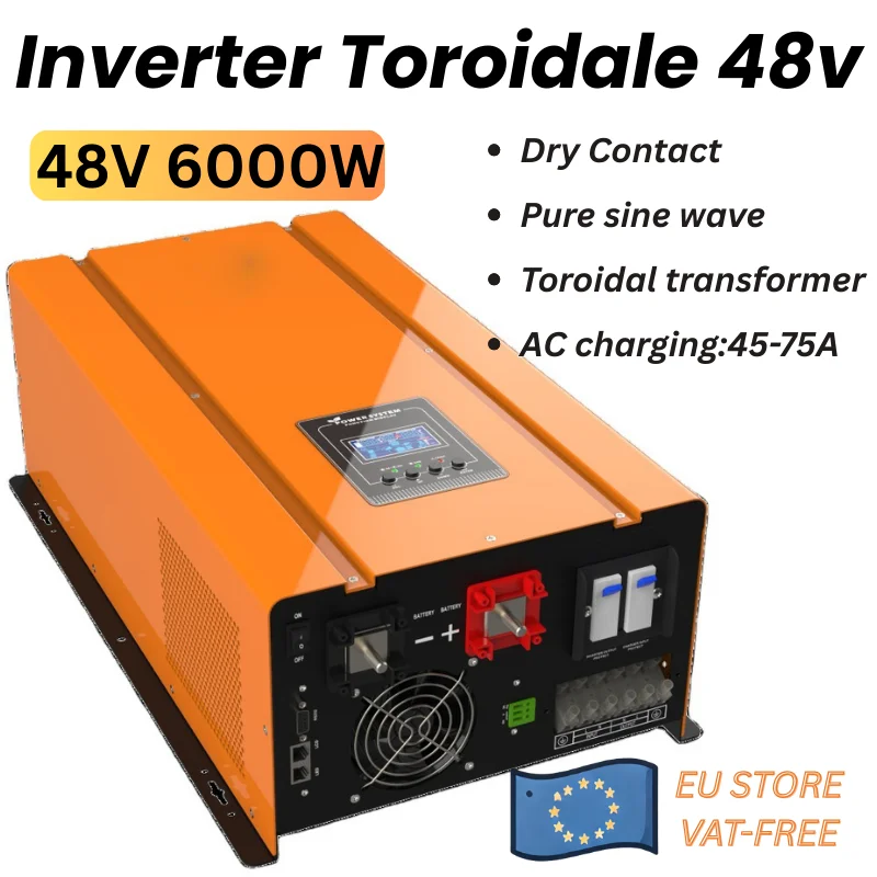 Inverter 6000W 48V onda sinusoidale pura |