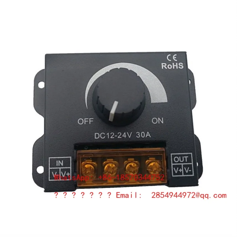 Monochrome Controller Led Dimmer 12v 24v 30a