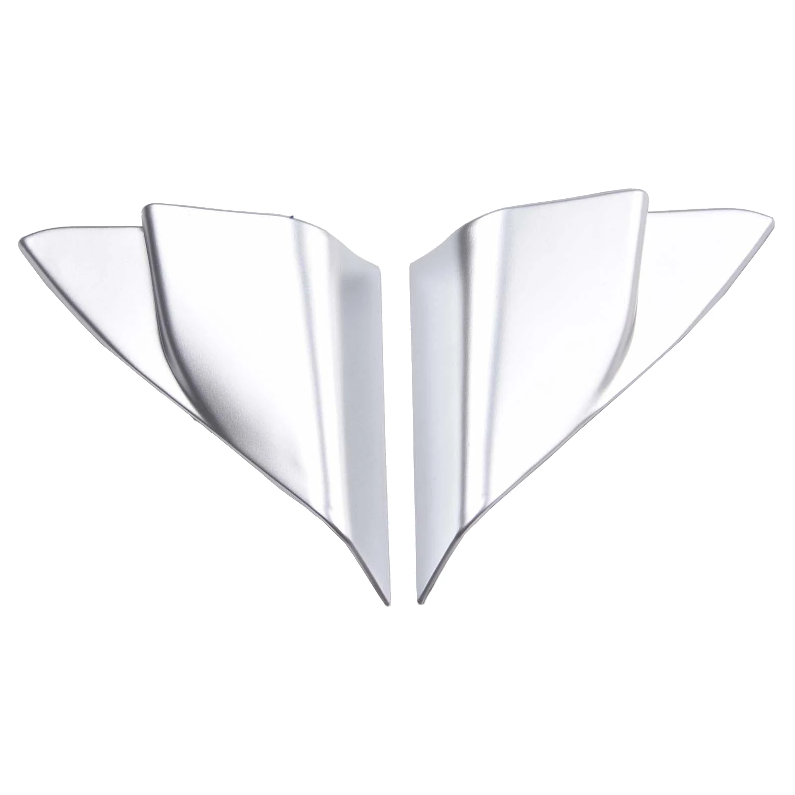 

0 0 0 00 0 00 Car Front Door Triangle Red Cover For Toyota For Camry 2018-2024 A-Pillar Front Door Triangle Silver Cover Trims