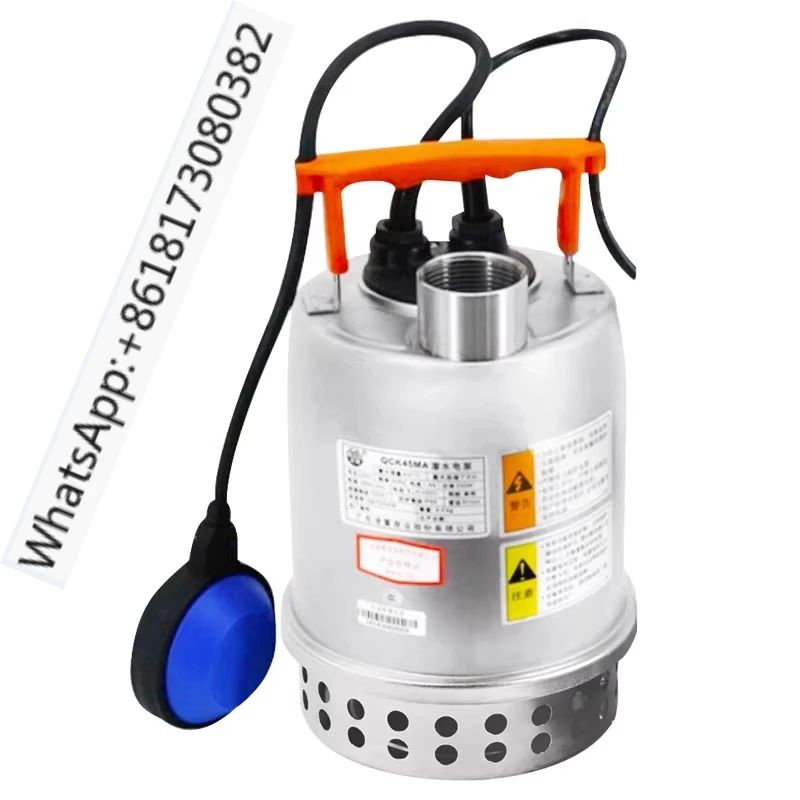 Efficient Submersible Pump Stainless Steel Sewage Pump For Kitchen Drainage Irrigation And River Water Extraction