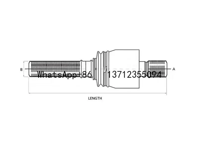 Ball Joint ball-head tension rod 83957095 448/17902 050160010622 for 8530 TW25 TW5 8730 8830 8630 TW15 TW35 83957095