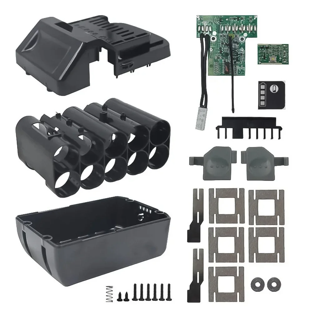 

10Cells Lithium Ion Battery Plastic Enclosure For BSL1830 18V Battery Case PCB Charging Protection Circuit Board