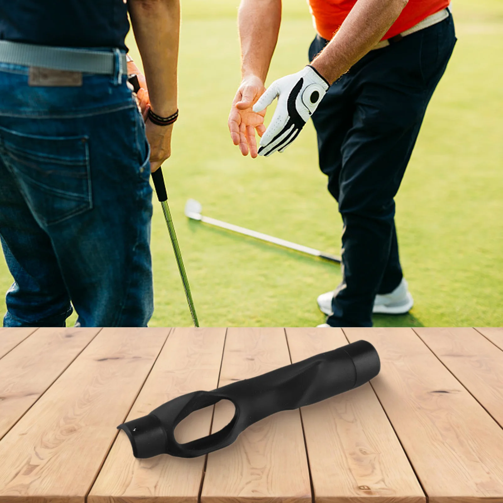 For-Golf Grip Trainer Portability 6Longt Correct Position Grasp Swing Trainer For-Golf Grip Training Aid Swing Trainer