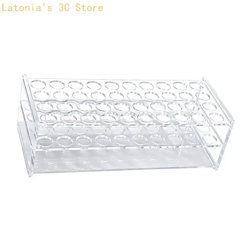 Desktop Reagenzglas Rack Reagenzglas Halter Rohr Ständer Labor Rohr Halter Halterung Klar Reagenzglas Display-ständer – Detail 9