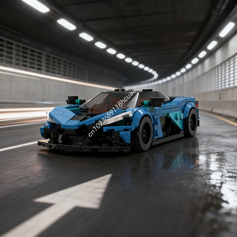 323 قطعة MOC Zenvo أورورا تور مدينة أبطال نموذج اللبنات لعبة البناء تجميع فكرة الإبداعية هدايا عيد الميلاد الطوب #1