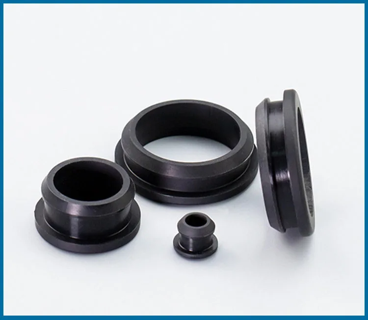 Snap-in Cable Grommet 4.5-86.6mm Hole Protection Sleeve Wire Pass Through Grommet for Electrical Panel Chassis