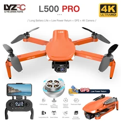 L500 PRO GPS Drone 4K Profesional HD Dual Camera Mini Dron 5G WIFI FPV RC Quadcopter 1.2KM VS L900 PRO SE Helicopter Drones Toys