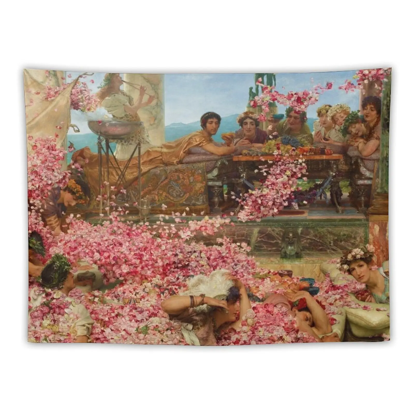 

The Roses of Heliogabalus by Sir Lawrence Alma-Tadema Tapestry Outdoor Decoration Decorative Paintings Tapestry