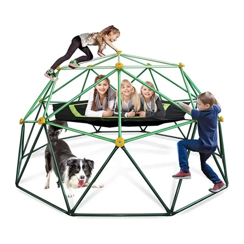 Children's Sports Dome Climber, canopy 10 feet Children's Climbing Dome 1000 pounds capacity Rust and UV resistant steel