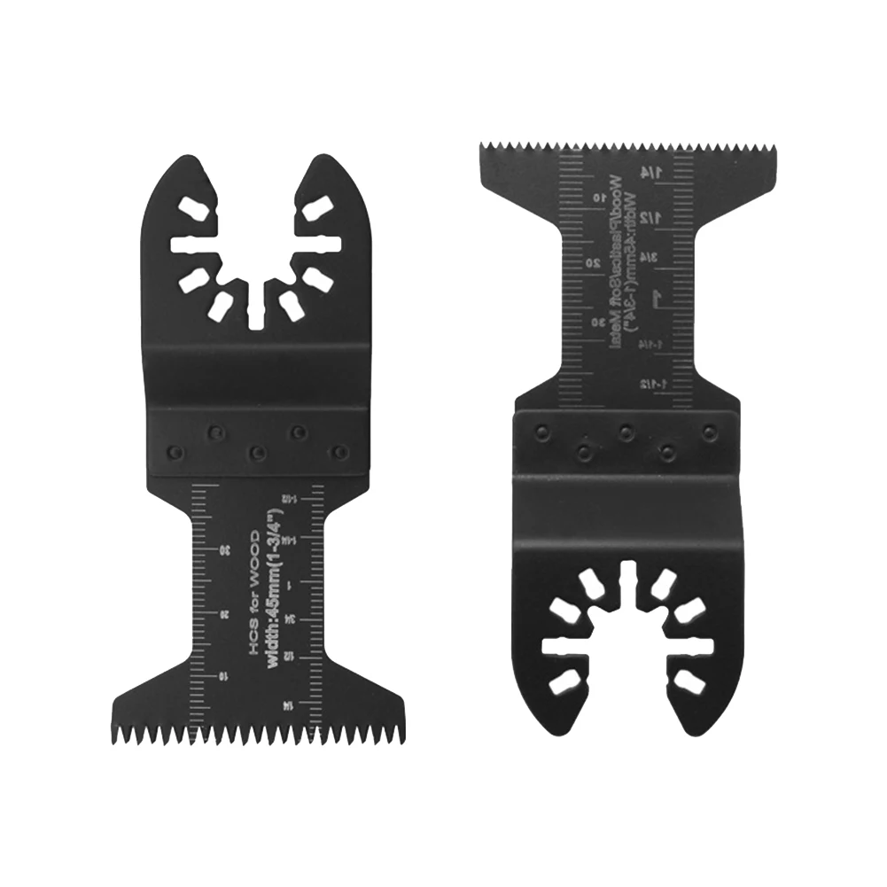 1/2Pcs Oscillating Multitool Blade Quick Release Saw Blade  Fine Coarse Tooth For Bosch Fein Multimaster Einhell Erbauer Makita