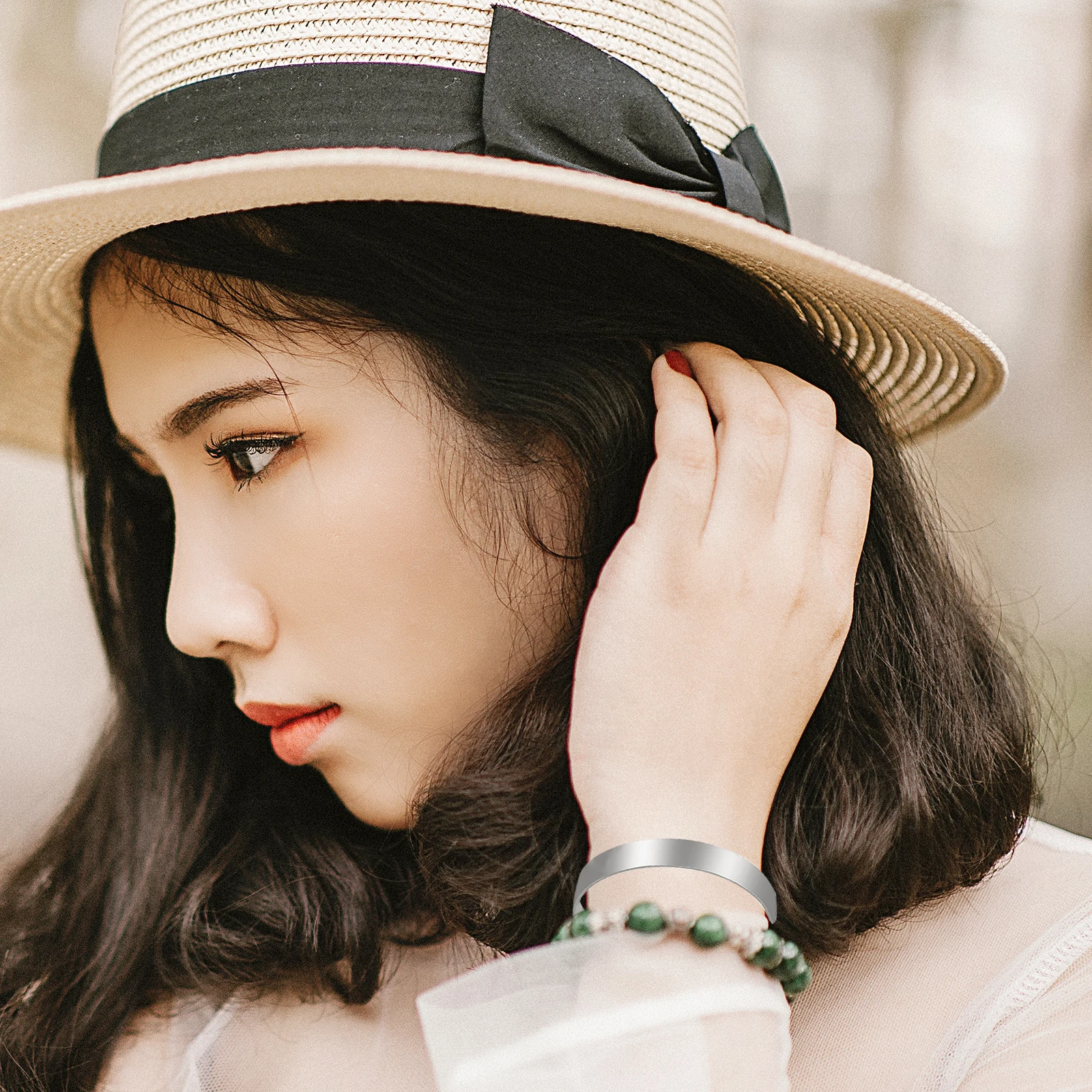 

Stainless Steel Bracelet Blanks Cuff Open Diy Engraving Stamping Jewelry Making Crafts Wrap Bangle Accessories For Metal