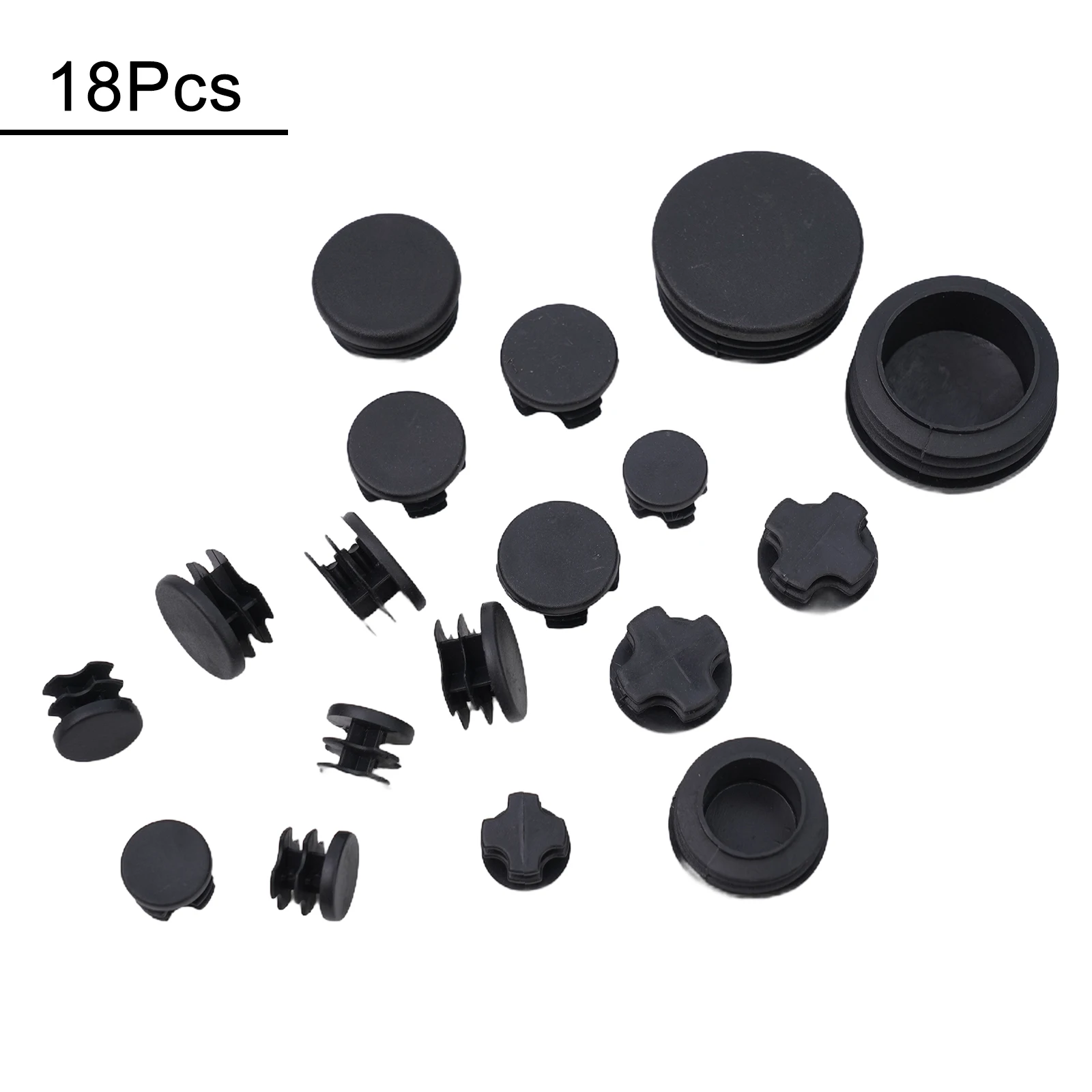 New Useful Waterproof Cover Parts Black 18pcs/kit Chassis Stopper Accessories Replacement Decoration  New Useful