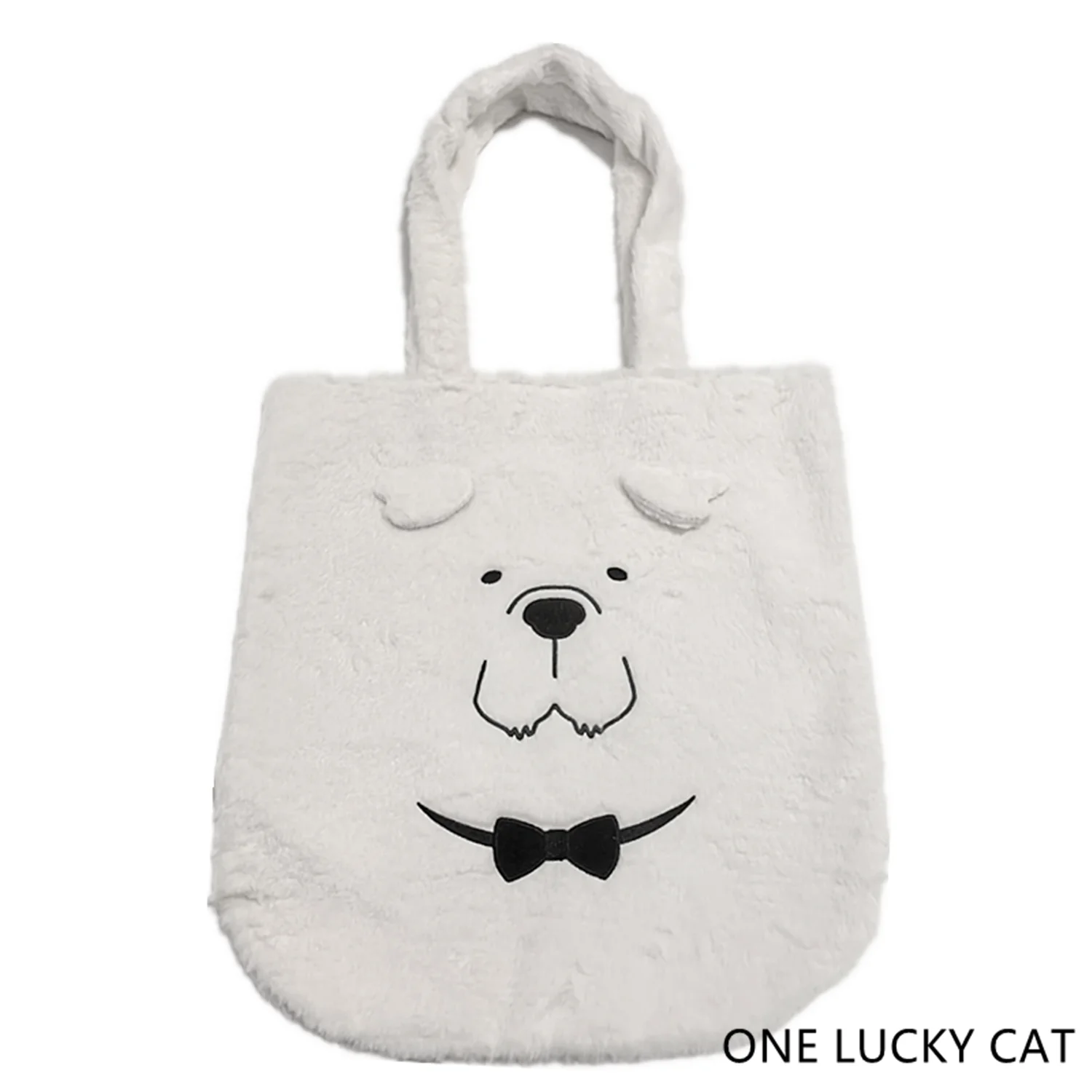 

New Cute Anime SPY×FAMILY Bond Dog Children Plush Stuffed Shoulder Bags Shopping Bag for Women