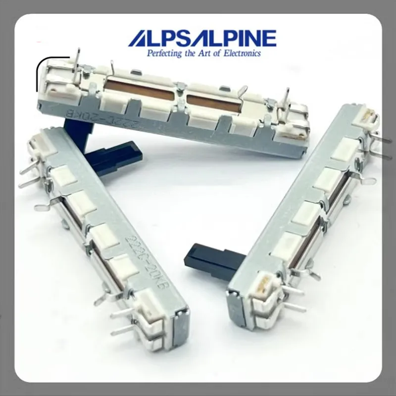 Imagem -04 - Potenciômetro Reto do Deslizamento Putter do Volume do Console de Mistura 20kb4pin Comprimento Total 45 mm 1pc