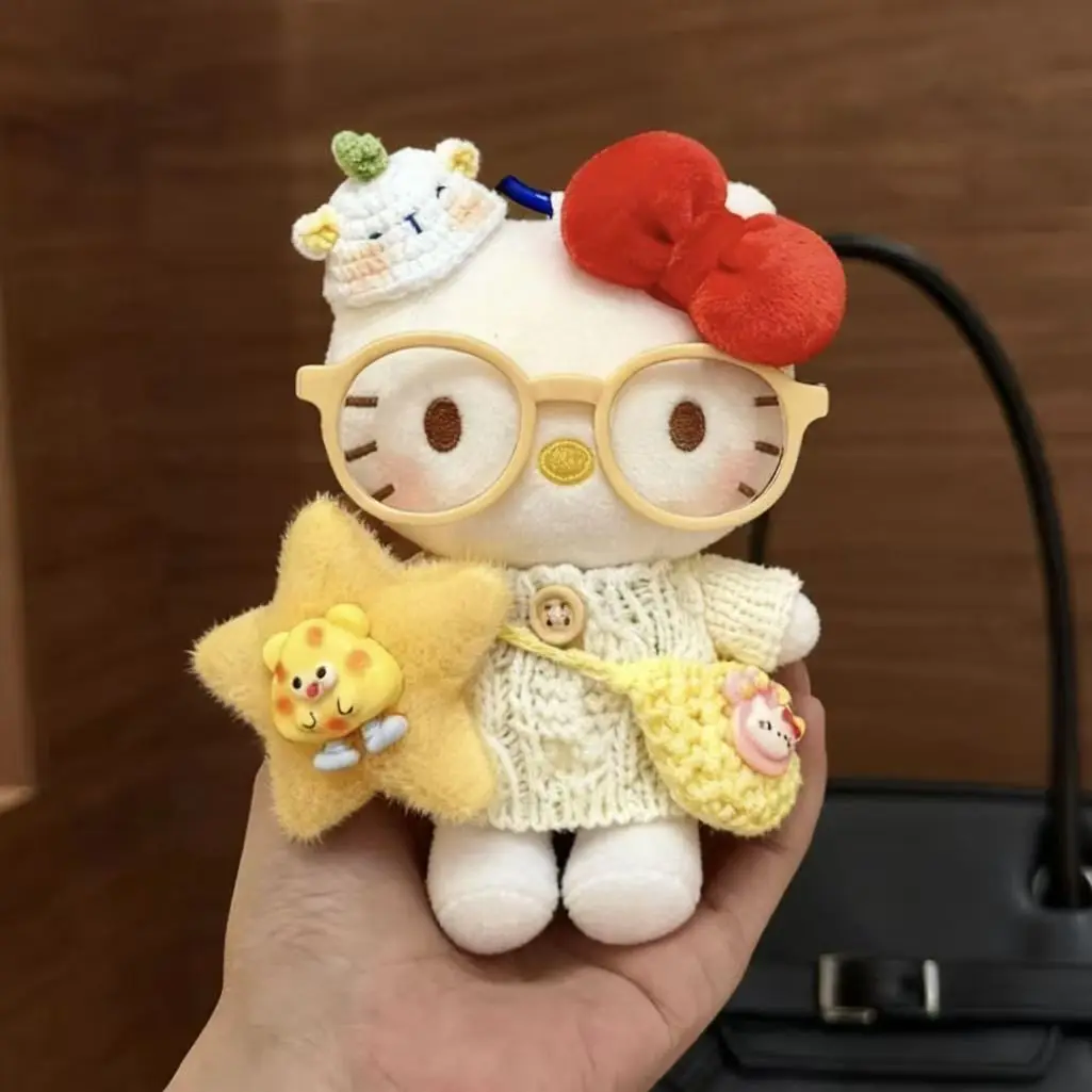 سانريو بيريه مرحبا كيتي سترة لطيف أفخم المفاتيح على ظهره حلية المفاتيح زوجين أصدقاء الفتيات هدايا عيد الميلاد