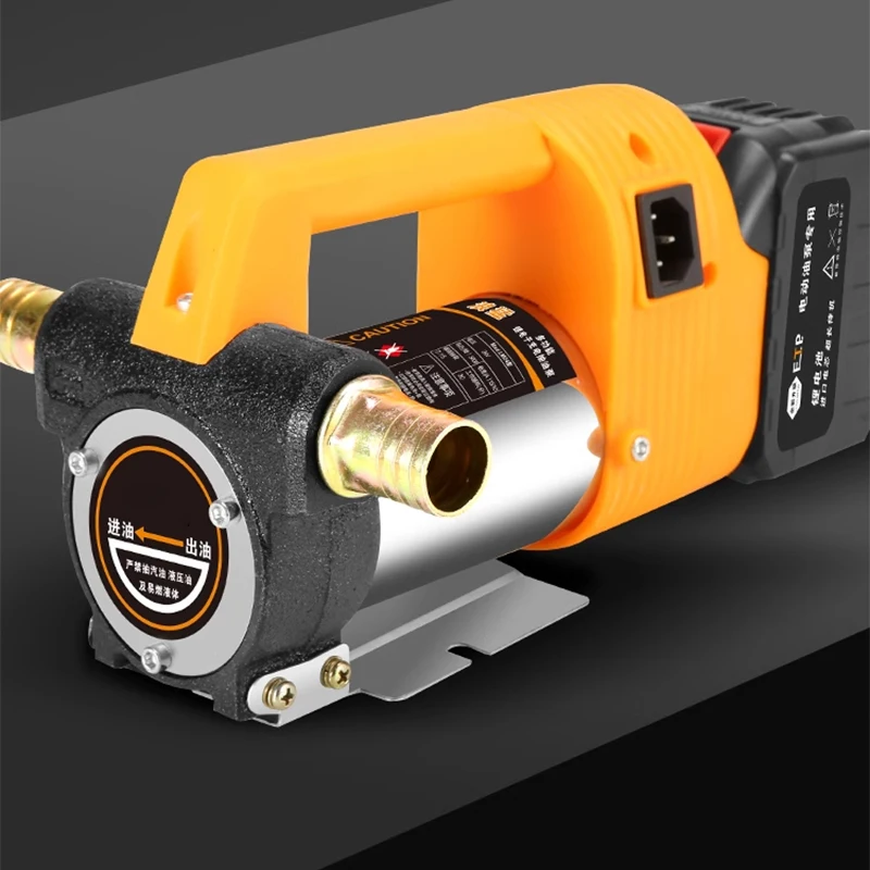 Bomba de transferencia de combustible para queroseno diésel, batería de litio, carga eléctrica, agua, hogar, 24V, pequeña bomba de aceite de repostaje automático