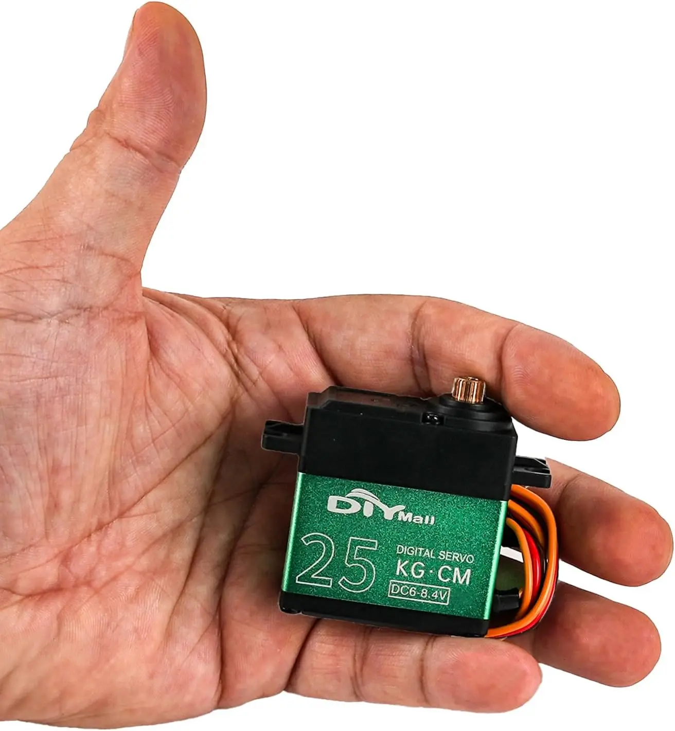 TD-8825MG Digital Servo 25kg High Torque 360 Degree Continuous Rotation Metal Gear RC Servo for Robot Gimbal Car Aircraft