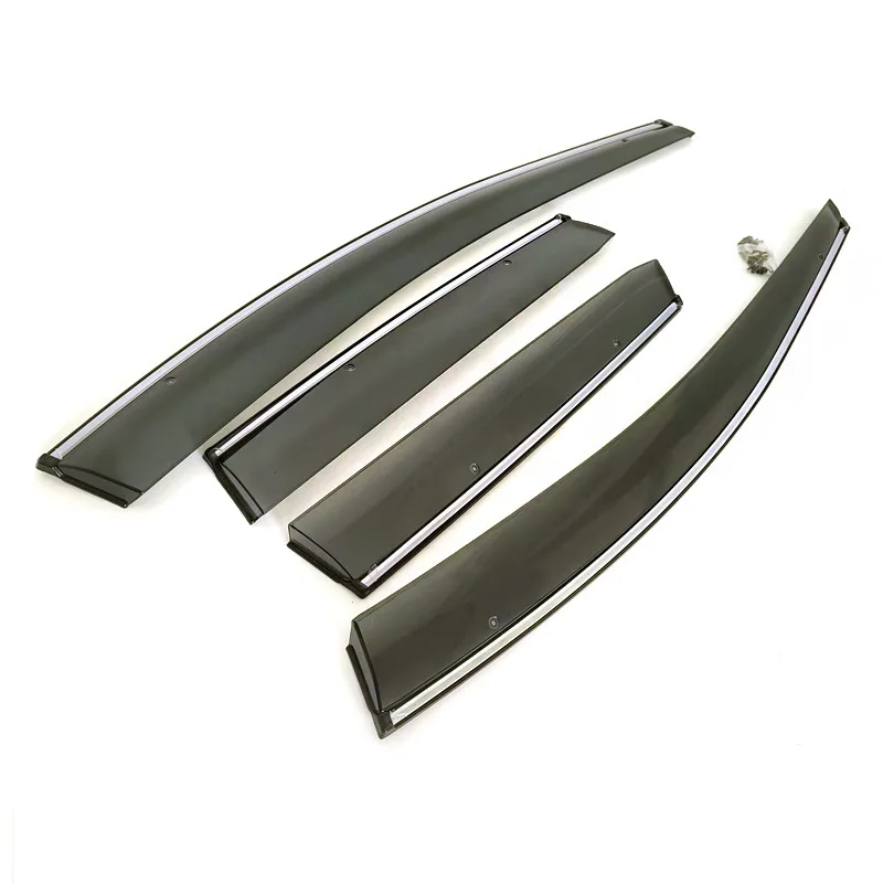 마쓰다 CX-7 전용 레인앤샤인 프로텍션 사출 성형 윈도우 레인 아이브로우 및 두꺼운 도어 레인 스트립