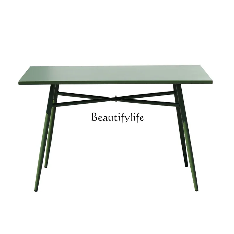 

Z.-Outdoor table Nordic minimalist garden coffee white outdoor table