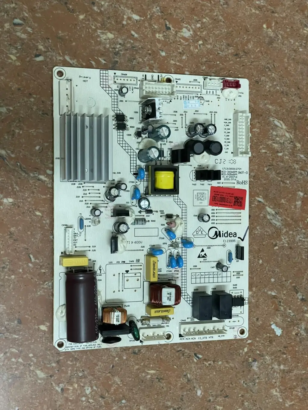 Computer Board BCD-460WGPM 440WTPM(E) Power Board 17131000011583