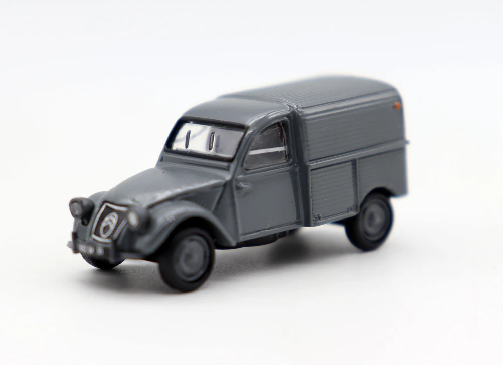 

New 1 87 CiitRroenn 2CV AU 1953 HO Scale Toy Cars Diecast Simulation Model for Collection Gift