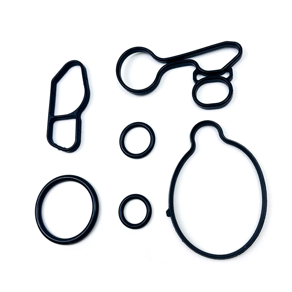 Engine Oil Cooler Repair Kits Gaskets Seal Ring For Chevrolet Cruze Sonic Trax Buick Encore Car Accessories 55566784  55565385