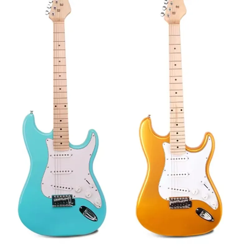 L-G2 China Wholesale Stringed Musical Instruments Factory Alder Body Maple Neck Upgrade ST Kit Electric Guitar